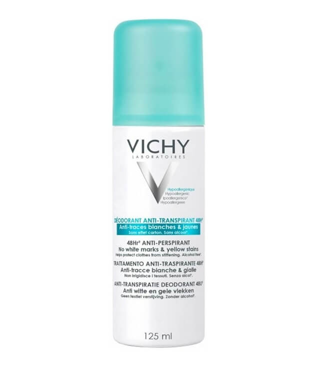 VICHY | DEODORANT 48HR ANTI-PERSPIRANT NO WHITE MARKS & YELLOW STAINS